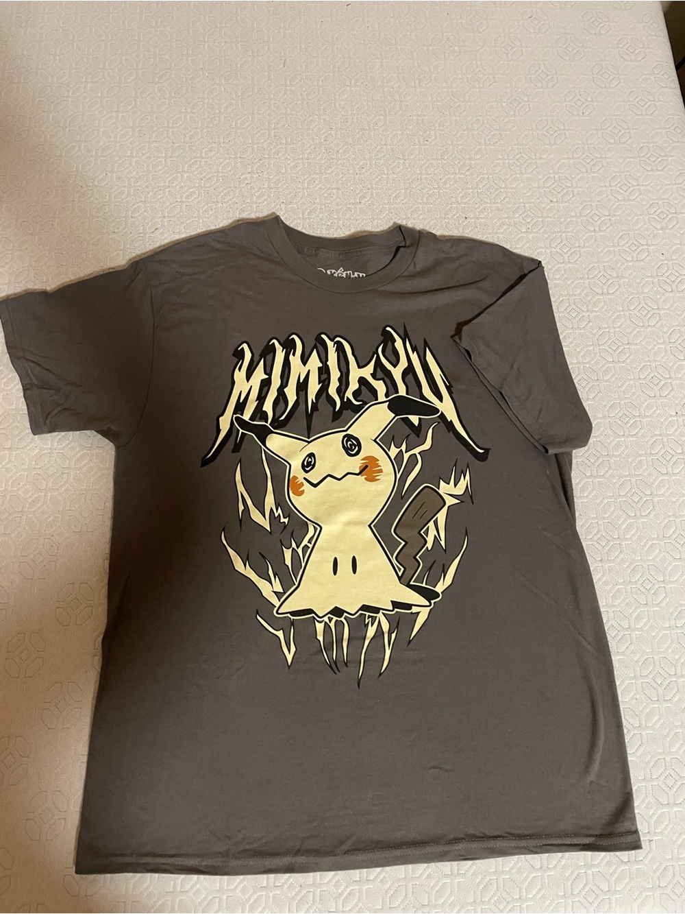 Mimikyu Graphic Tee - Charcoal Gray